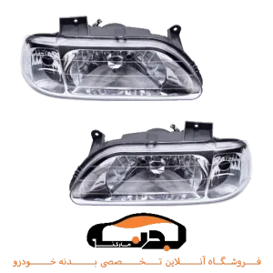 چراغ جلو پراید جمع ساز چپ و راست -بدنه مارکت
