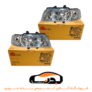 چراغ جلو سمند جفت جمع ساز